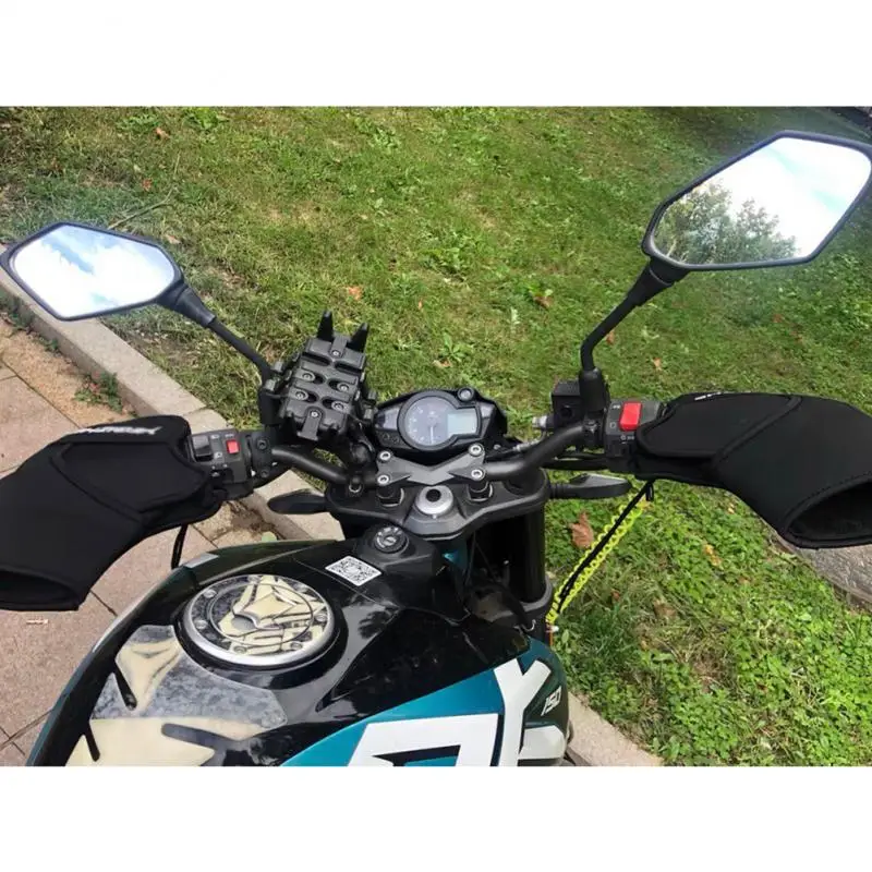 

Утолщенный бархатный чехол на руль мотоцикла или автомобиля, зимний теплый чехол для руля