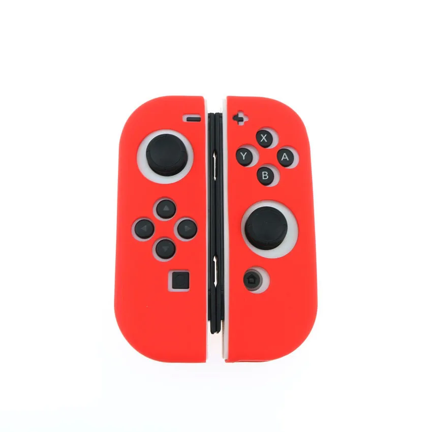 JCD 20 шт силиконовый резиновый чехол-накладка для Nintendo Switch Joy Con контроллер NX NS Joycon