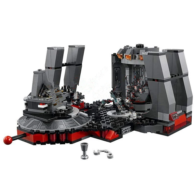 Набор для моделирования Snoke's Throne обучающие игрушки детей на Рождество 428