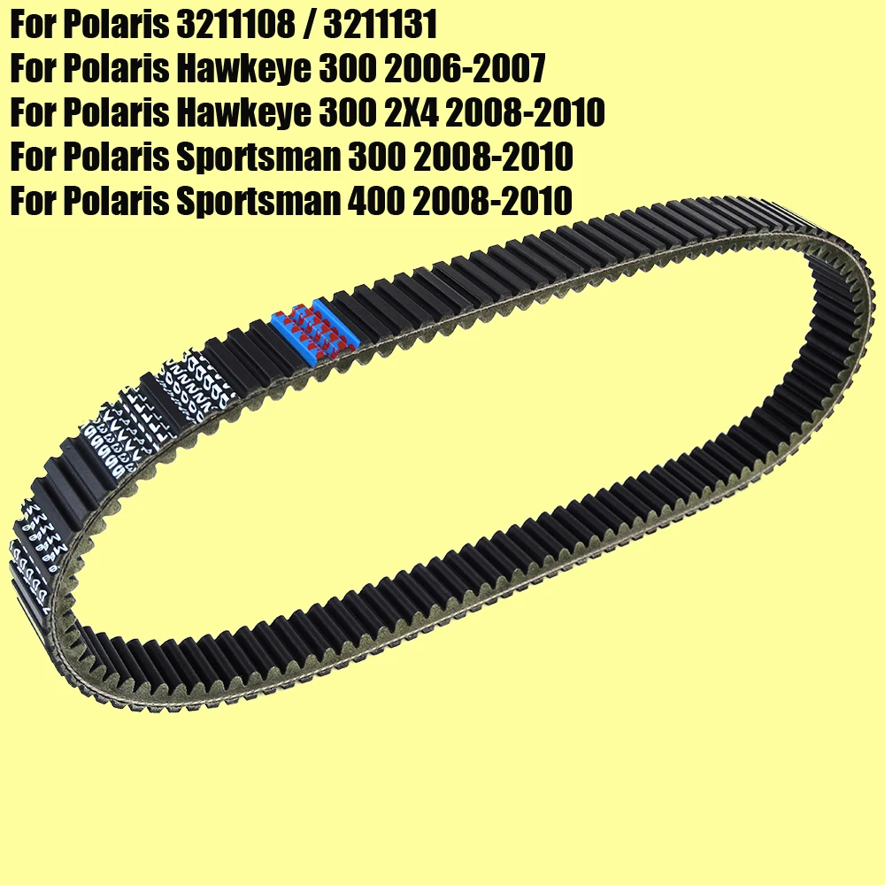Drive Belt for Polaris Hawkeye 300 2X4 Sportsman 300 400 3211108 3211131 Drive Belt for Tomcar TM2 TM4 TM5 TM6 1400