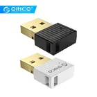 Миниатюрный USB-адаптер ORICO, адаптер Bluetooth 5,0, беспроводной аудио-приемник, передатчик Aptx для ПК, мыши, клавиатуры, ноутбука, динамик