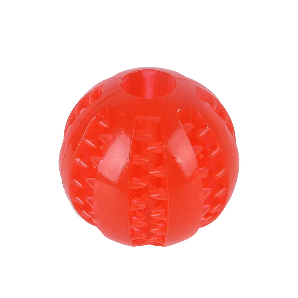 

Rubber Balls Dog toys Relieve Stress Interactive Toys for dog Chew Toys Ball Dog Tooth Cleaning Toy Food spiller Pet Supplies