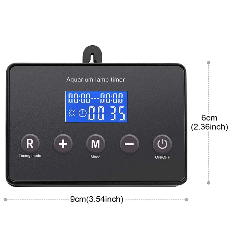 

Aquarium LED Light Dimmer Controller Sunrise Sunset Modulator for Aquarium Fish Tank Light Timing Dimming System