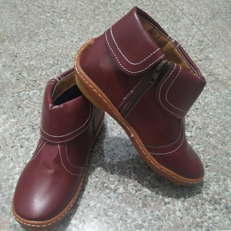 Женские ботильоны из мягкой ПУ кожи на молнии | Обувь