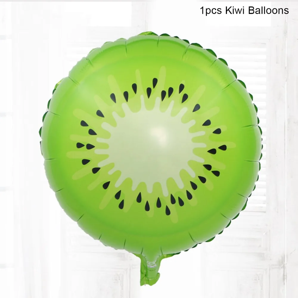 Фруктовый гелиевый воздушный шар покрытый фольгой вечерние украшения на день