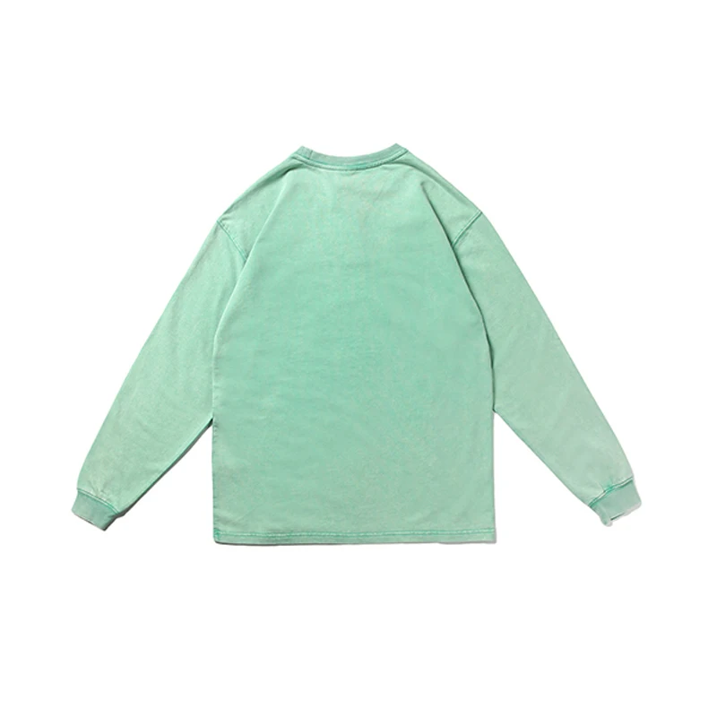 

RHYMONSTER x CHINISM 2021AW Washed Funny Devil Print Hip-Hop Loose Sweatshirt