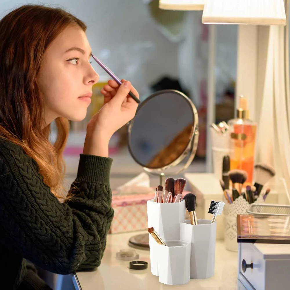 3 решетки косметическая коробка для хранения кистей макияжа косметический