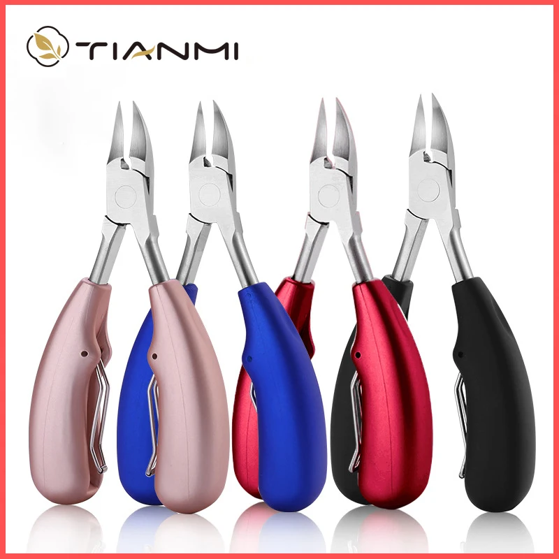 

Toe Nail Clippers Remove Dead Skin Nail Correction Nippers Ingrown Toenail Cuticle Scissor Edge Cutter Thick Pedicure Care Tools
