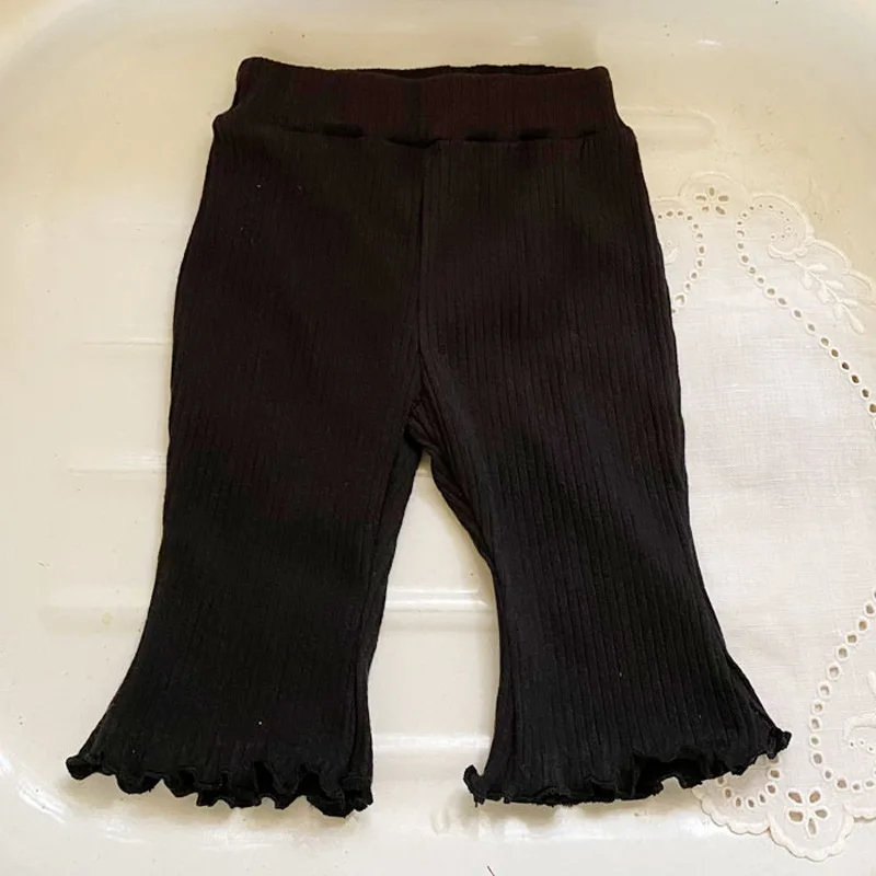 

Summer New Toddler Baby Girl Fashion Cute Lady Flower Printed Lace Trousers Kid Girls Cotton Thin Mosquito Pants