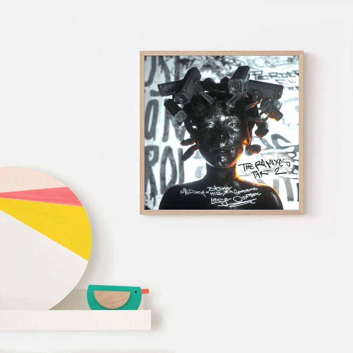 Обложка альбома Meduza-Lost Control Music холст Постер в стиле хип-хоп рэпер поп-музыка