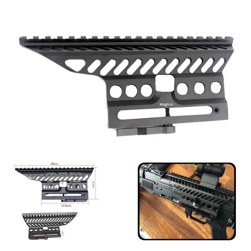 

Weewolf AK47 74 47 Zenit B-13 CNC алюминий 20 мм M47 Qd боковая направляющая красная точка крепление для прицела Picatinny Cerakote Hunti