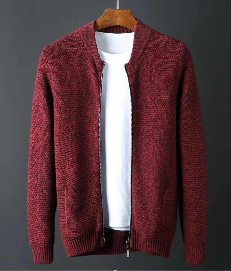 

1010% Turtleneck Cotton with Solid Winter Sweater Slim Fit Men's 6 1 Sweater