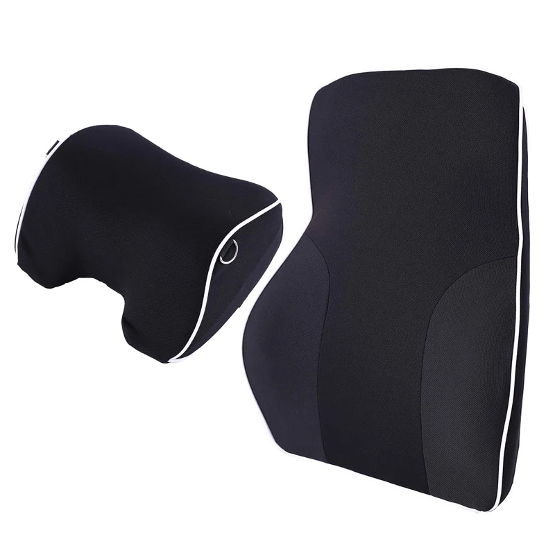 Подушка для шеи Автомобильная с 3D эффектом Памяти подушка спины Поддержка нижней