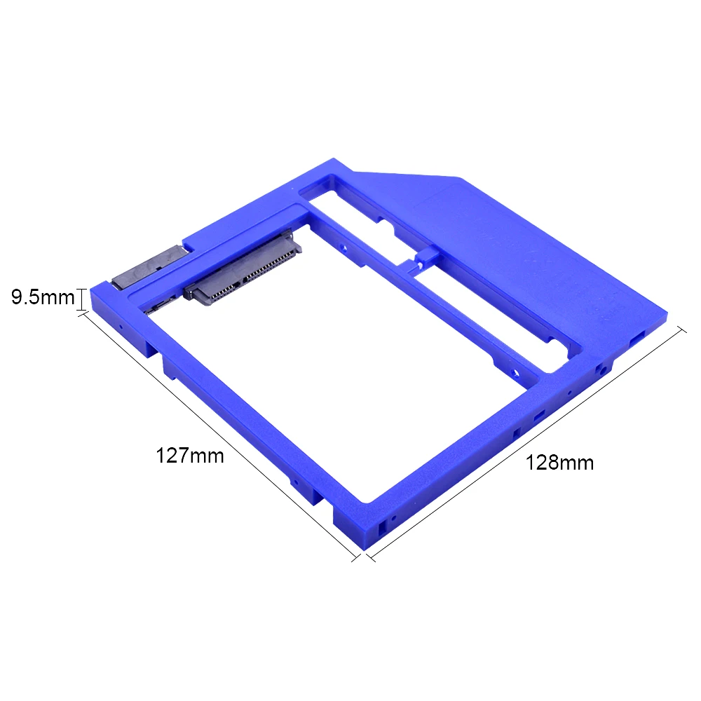 CHIPAL Foxconn чип SATA 3 0 2nd HDD Caddy 9 мм 5 для 2 дюймового 2T SSD чехол Корпус жесткого диска