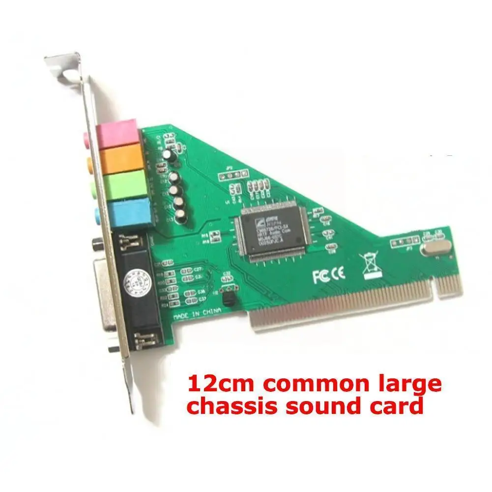 

Explosion New 4 Channel 5.1 Surround 3d Pc Pci Sound Audio Card W/game Midi Port Sound Card For Pc 10 I1k7