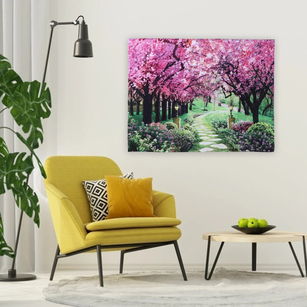 

Natural Wall Tapestry Photo Backdrop 3D Studio Photography Background Cloth