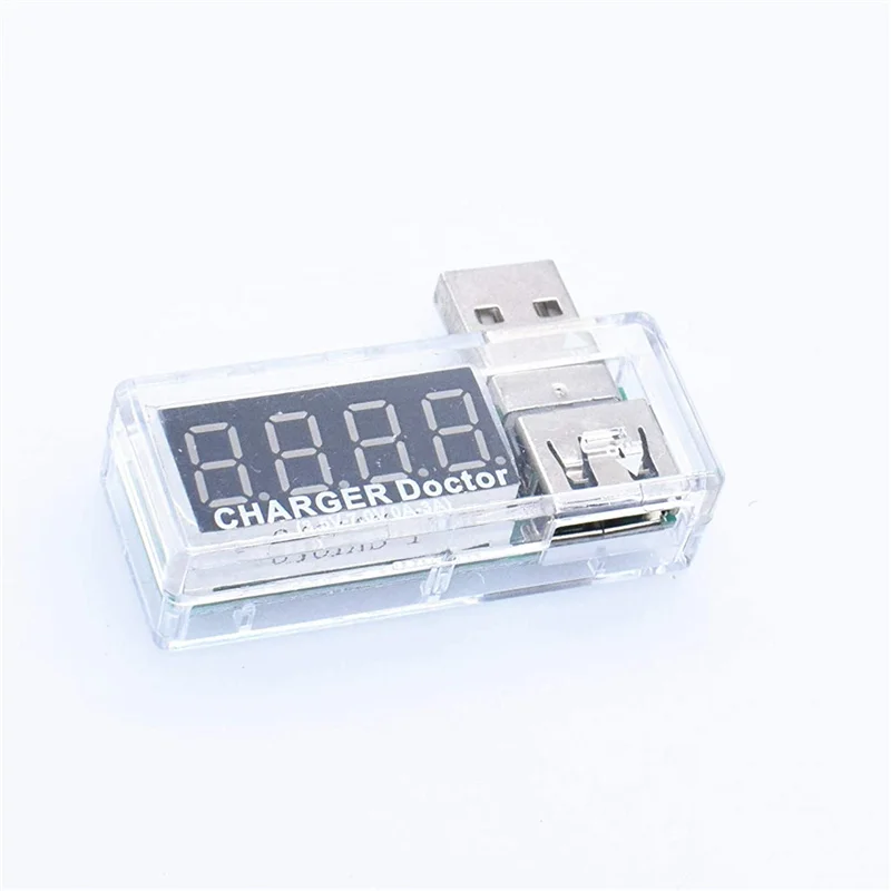 Зарядное устройство MIni USB для измерения напряжения и силы тока в мобильном