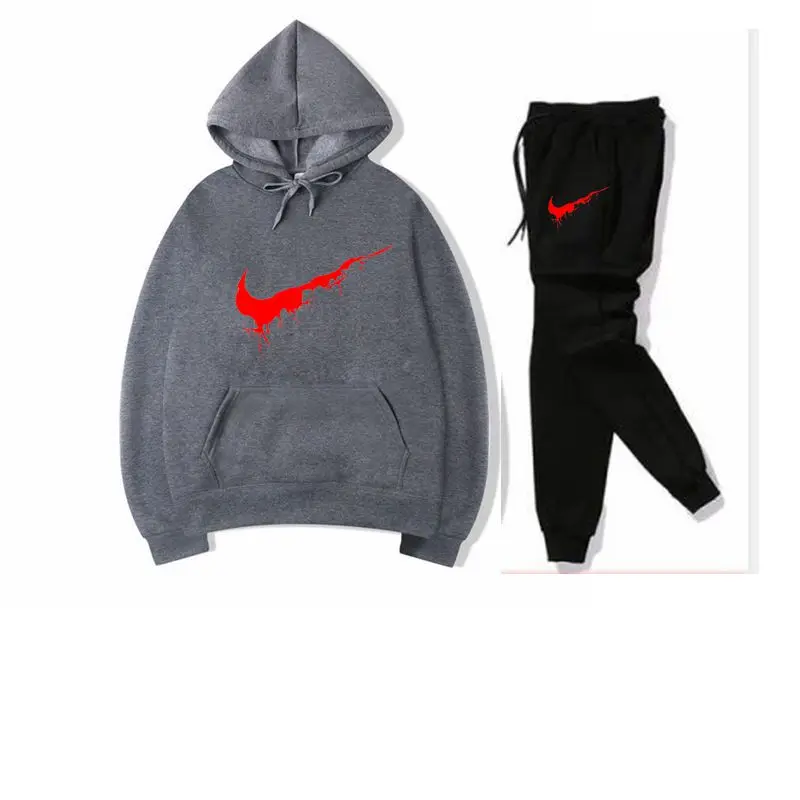 Трикотажные манжеты толстовки Уличная одежда однотонные с капюшоном принтом для