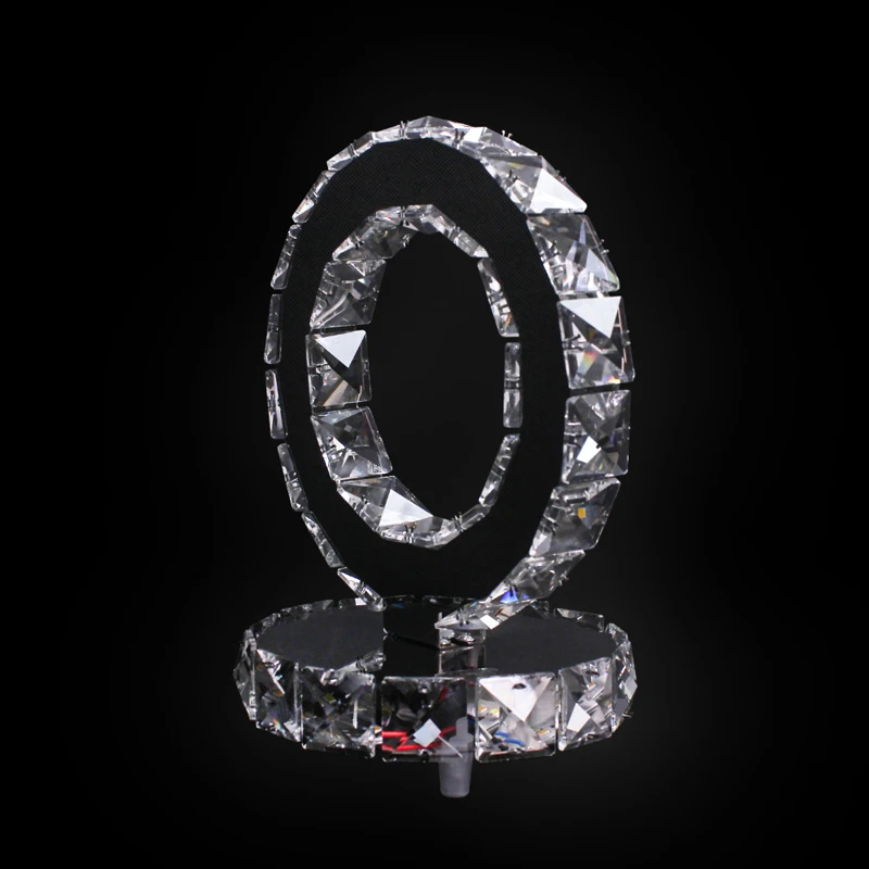 Современный творческий Нержавеющая сталь настольные лампы для Гостиная деко