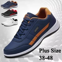 mens running shoes ourdoor non slip jogging trekking sneakers lace up athletic shoes comfortable light soft leather male sneaker