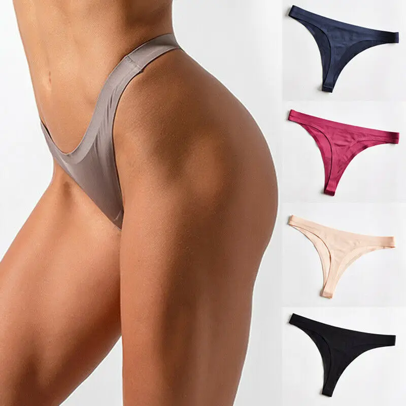 Женские стринги сексуальные трусы нижнее белье бесшовное женское модные
