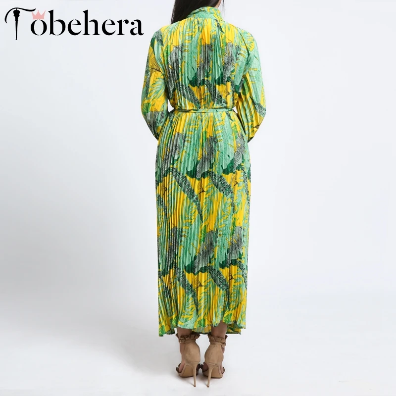 Glamaker Осеннее Плиссированное макси платье женское Бохо Свободное длинное летнее