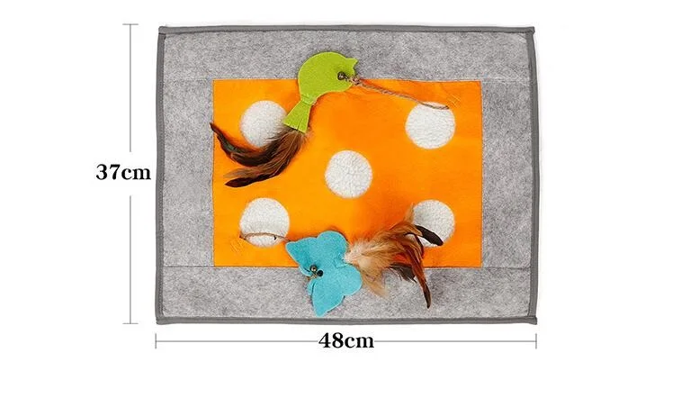 Спальный мешок для питомцев кошек туннель спрятанное одеяло гнездо сумка