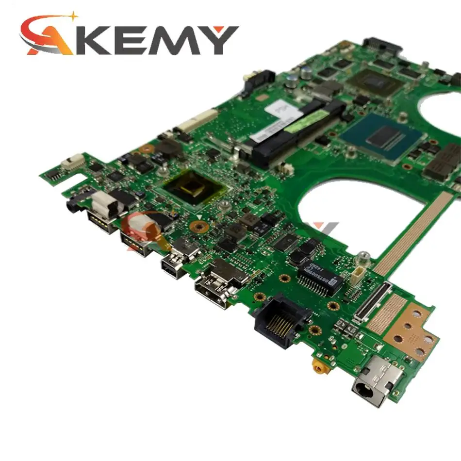 

N550JK mainboard with I7-4710HQ GT850M 4GB-GPU For Asus N550JK N550JX Q550JV G550JK N550JV N550J Laptop Motherboard mainboard