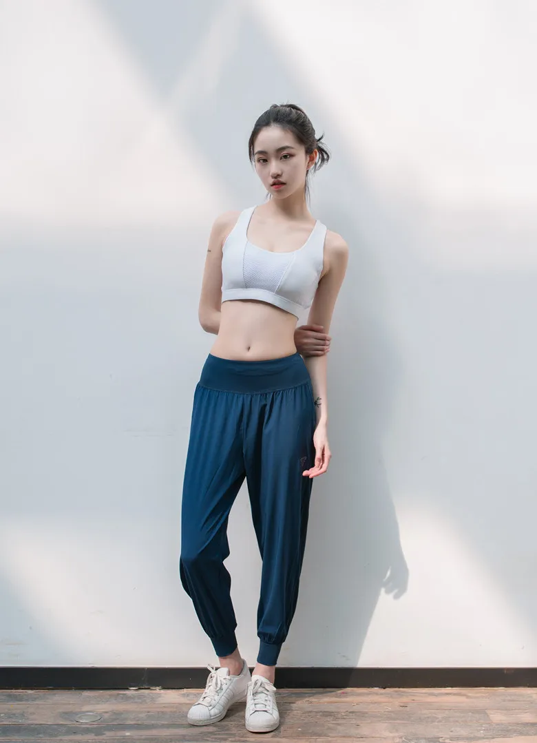 Новые стильные свободные штаны-шаровары для танцев женские тренировочные штаны