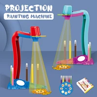 child smart projector light fun educational projector drawing toy children led learning painting machine art drawing table toys
