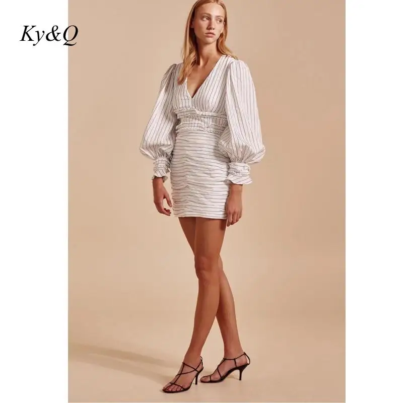 Подиумная брендовая дизайнерская женская элегантная Сексуальная v образным