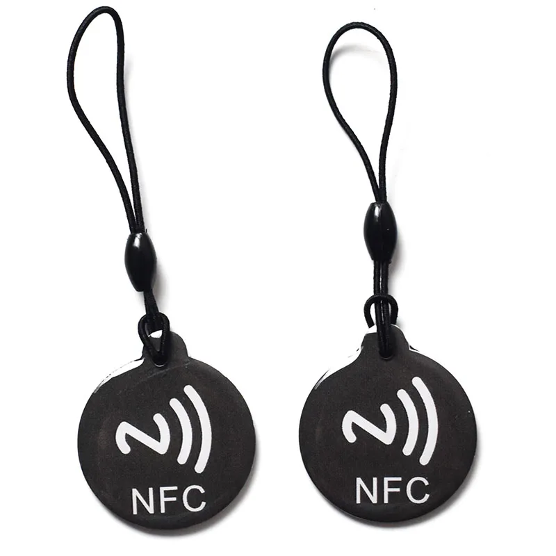 2 шт. NFC 213 эпоксидная карта теги RFID 144 байта 13 56 МГц Водонепроницаемый 30*33 5 мм для