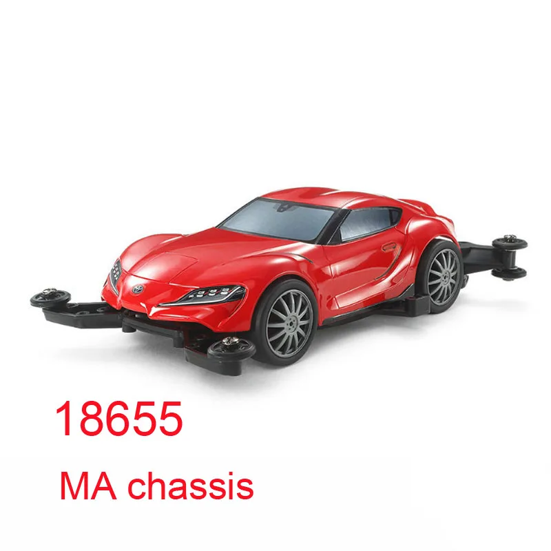 1 шт. 18655 спортивный автомобиль Ferrari MA шасси Tamiya с двойной головкой двигатель для