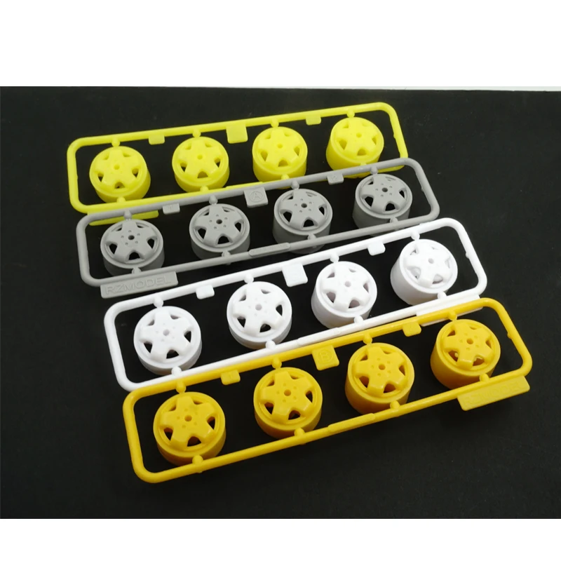 Самодельные мини-колеса 4wd узкие широкие колеса оранжевого/белого/серого/желтого