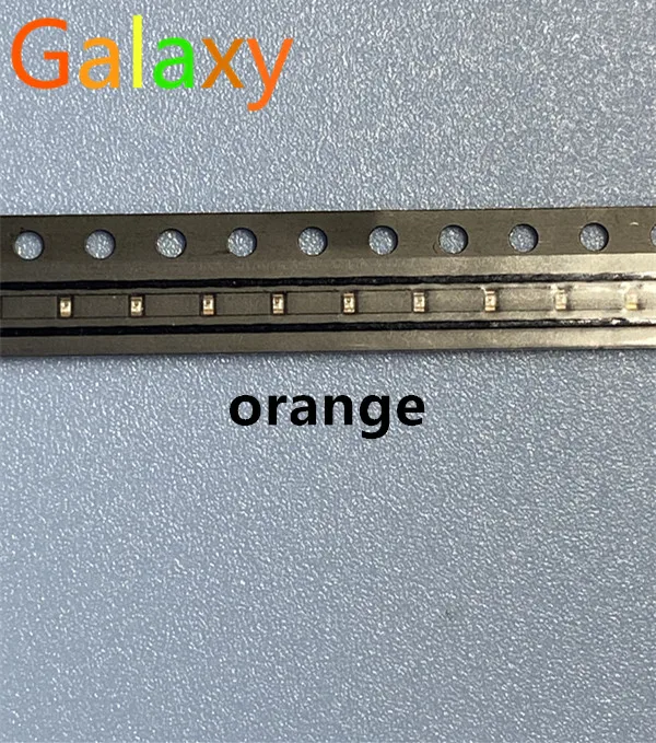 100 шт./лот SMD SMT 0402 ультраяркая оранжевая/желтая Светодиодная лампа | Освещение