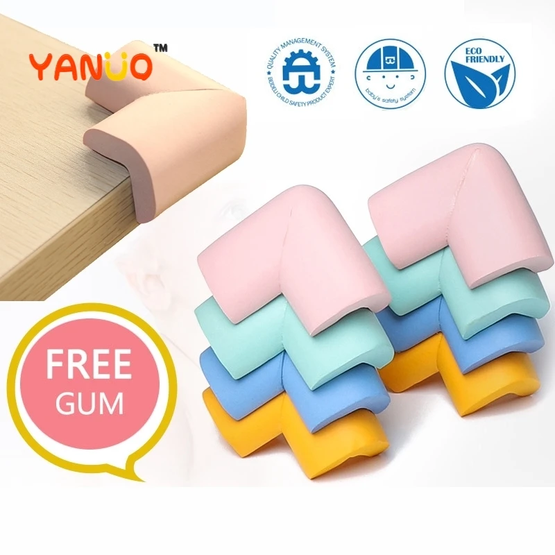 

YANUO 2Pcs/set Baby Safety Equipment Safety Anti-collision Angle Baby Collision Avoidance Child Safety Table Corner Protector