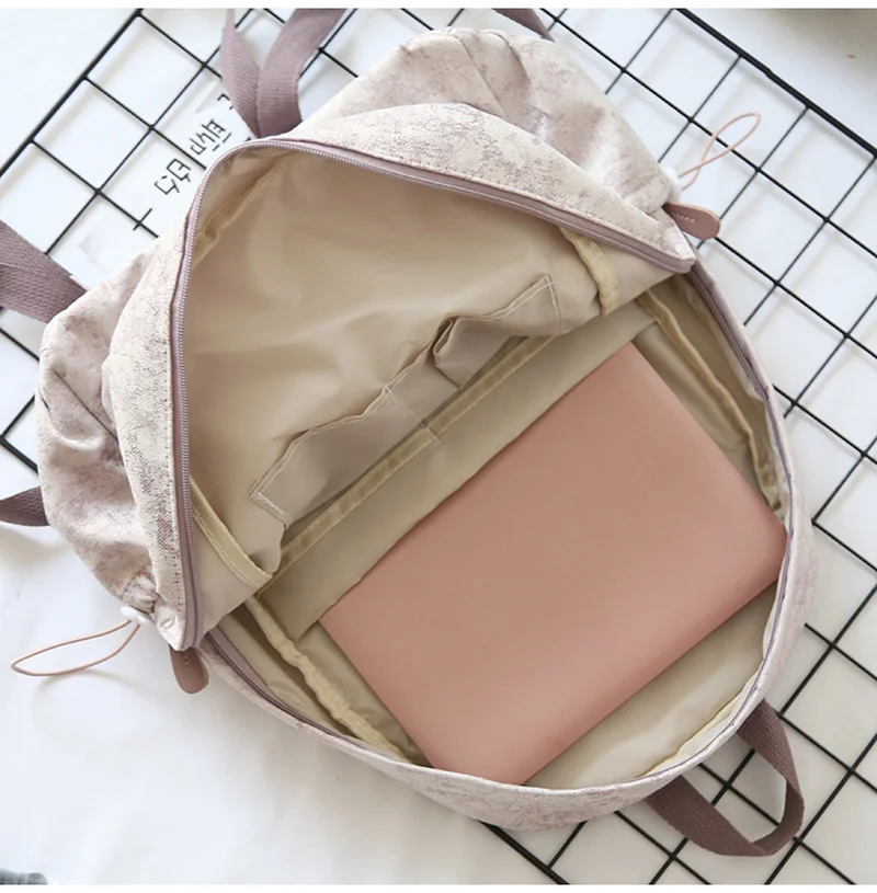 Женский рюкзак с темным узором в стиле мори водонепроницаемые школьные ранцы на