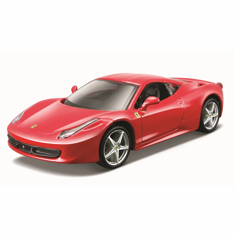 Bburago масштаб 1:32 Ferrari 458 ITALIA акриловая коробка сплав роскошный автомобиль литые
