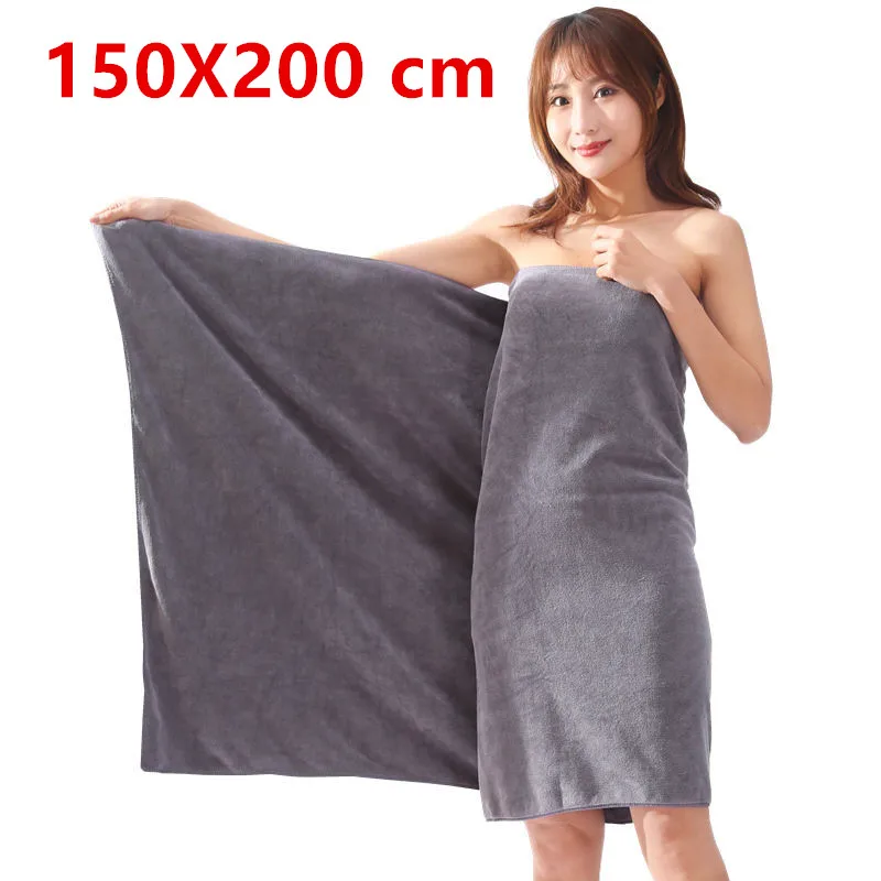 150X200 cm microfiber bath towel Super soft large bath towel,strong water absorption,suitable for swimming pools,homes,gyms,spas