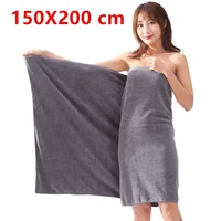 150x200 cm microfiber bath towel super soft large bath towelstrong water absorptionsuitable for swimming poolshomesgymsspas