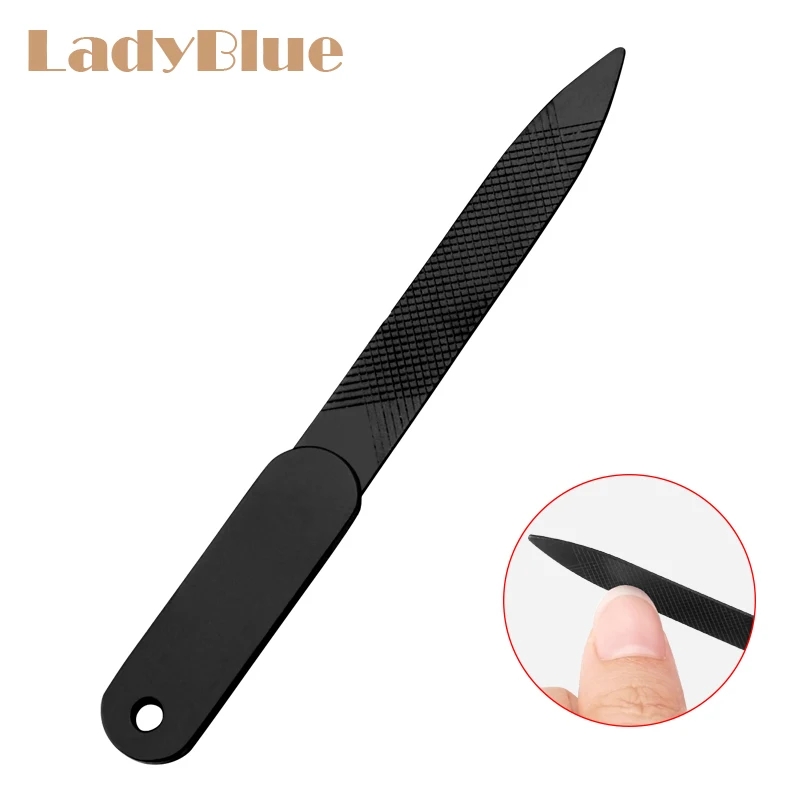 

2 шт./лот Профессиональный из нержавеющей стали для ногтей cо шлифовальными буферными резцами, двойная сторона шлифовального стержня для ма...