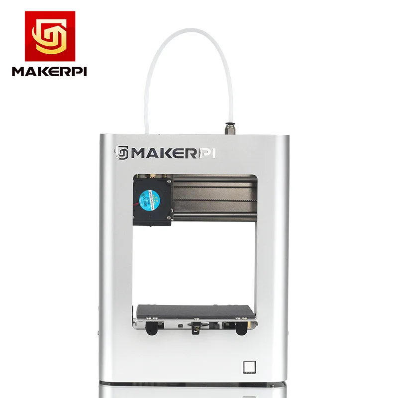 MakerPi мини 3D принтер портативный Настольный образовательный печатный станок с