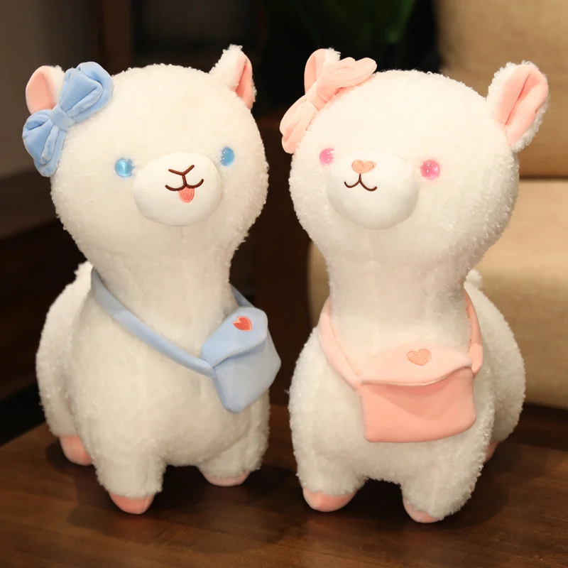 

13/23/35/45 Soft Plush Alpacasso Alpaca Dolls Stuffed Animal Pillow Cute Couple Alpaca Plush Toys Children Lovers Birthday Gift