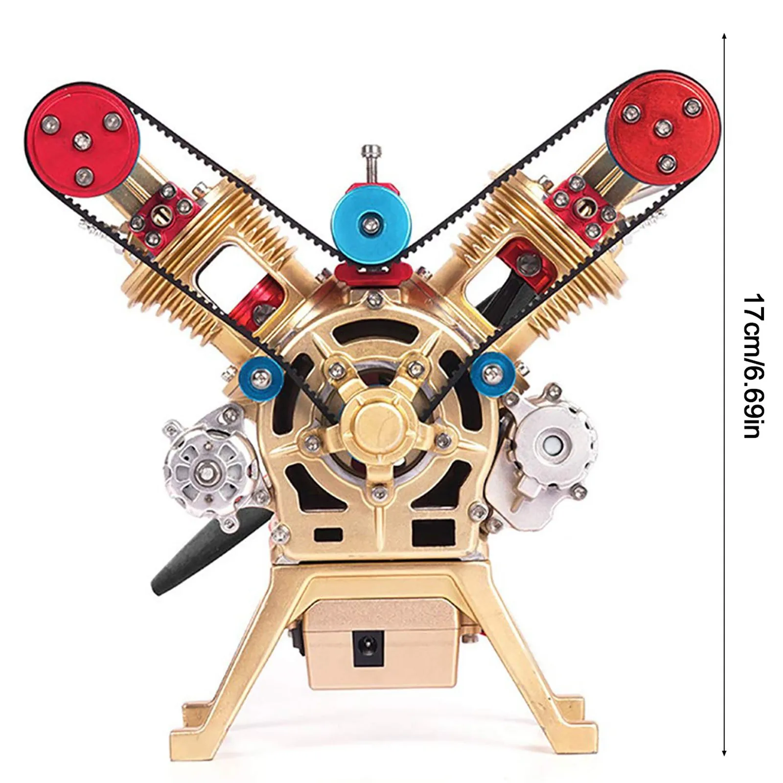 

Mini Diy Engine Model Toy Handmade Resin Statue For Kids Adults V2 Engine Model Living Room Study Decor Resin Sculpture Gifts