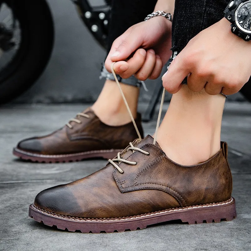 

Men Casual Shoes 2020 Zapatos Casuales Mens Shoes Sports Casual For Men Para Hombre De Cuero Sneakers Work Man Fashion Sapatos