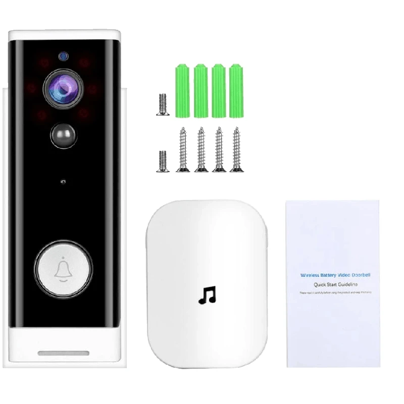 Wi-Fi видео-дверной звонок 1080P Беспроводной Смарт Секьюрити Камера дверной 2-Way Talk