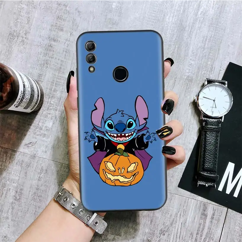 Disneys лучшие продавая Милая Черная крышка чехол для телефона для huawei Y9 Y5 Y6 Y7 Honor 10 9 Lite 9X8X8 S 8A фотоаппаратов моментальной печати 7S 7A 10i 20i V20 Coque Капа