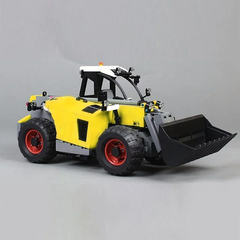 

Buildmoc технические CLAAS Scorpion 756 Автопогрузчик 1398 шт модель MOC строительные блоки игрушки для детей технический автомобиль детские подарки