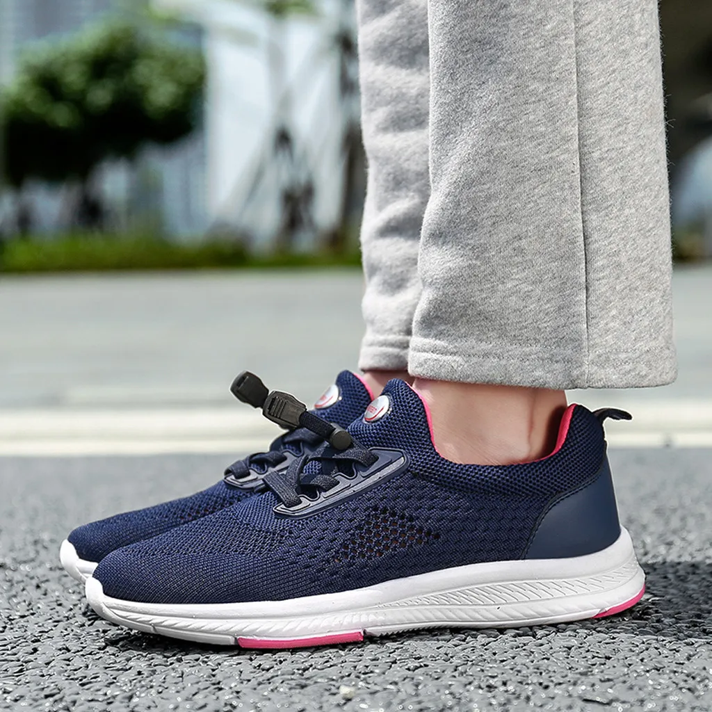 

Women Shoes Couple Sneakers Women basket femme Mesh Breathing Steps Laceu Sneakers Women Chaussure Femme Women Vulcanize Shoes