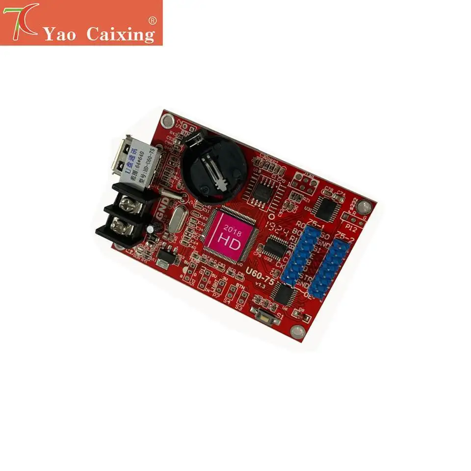 Самый дешевый USB контроллер семь цветов для P2.5 P3 P4 P5 P10 led matrix billboard|Светодиодные